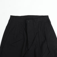 PORTER CLASSIC  POPLIN BEBOP PANTS BLACK
