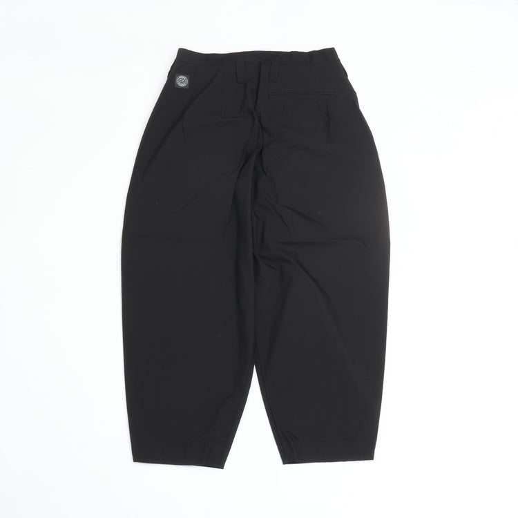 PORTER CLASSIC  POPLIN BEBOP PANTS BLACK