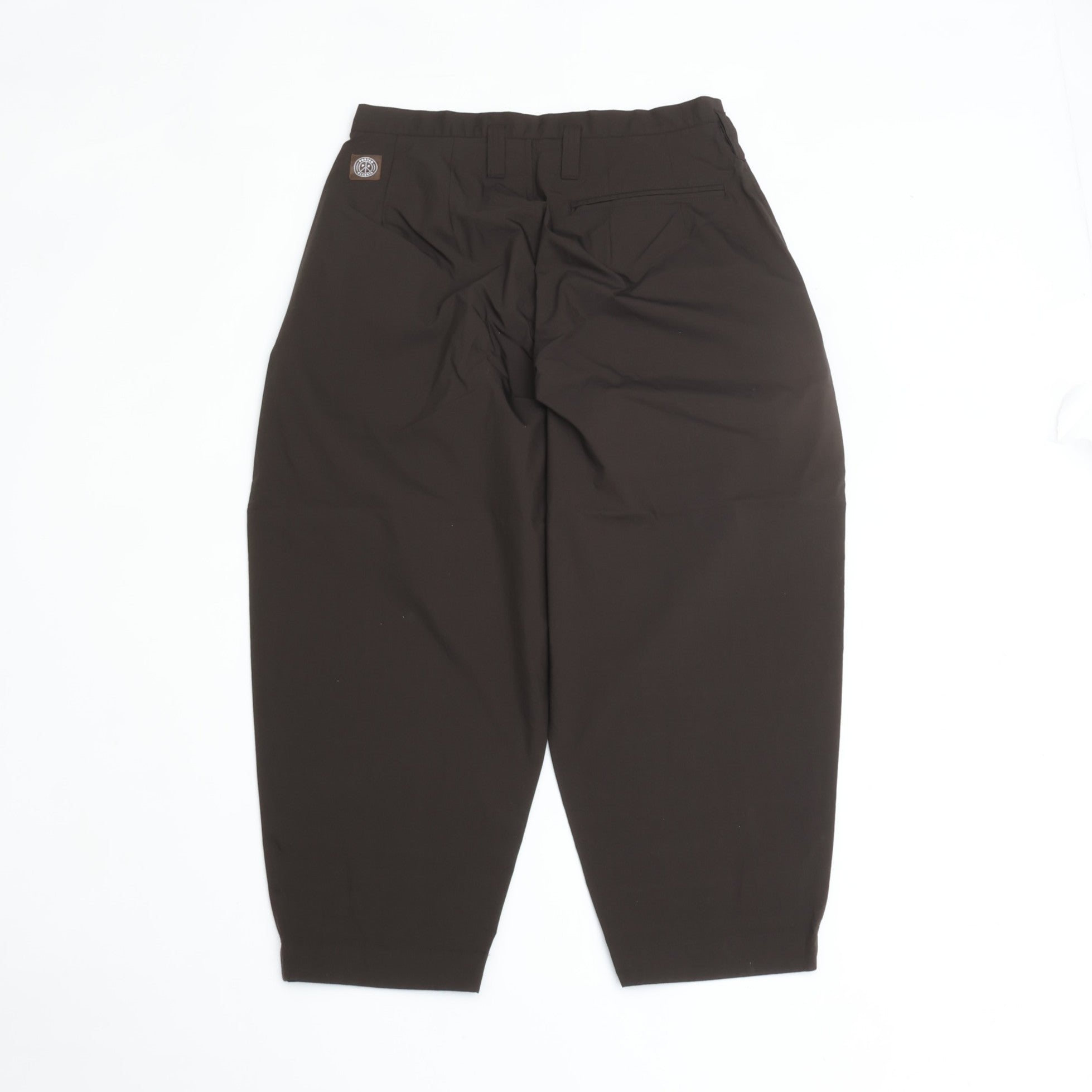 PORTER CLASSIC POPLIN BEBOP PANTS BROWN – CASDAY / キャスデイ