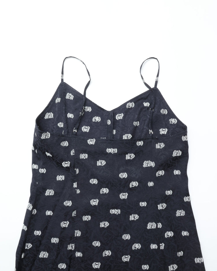 THE SHINZONE / SIMON DOTS JACQUARD DERSS NAVY