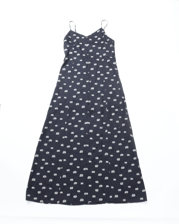 THE SHINZONE / SIMON DOTS JACQUARD DERSS NAVY
