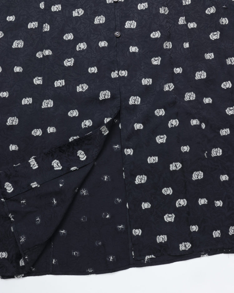 THE SHINZONE / SIMON DOTS JACQUARD DERSS NAVY
