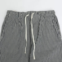 A VONTADE  Mil. Easy Pants Hickoly Hardtwist Chambray