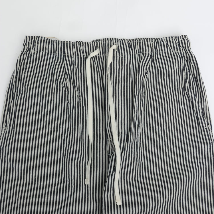 A VONTADE  Mil. Easy Pants Hickoly Hardtwist Chambray