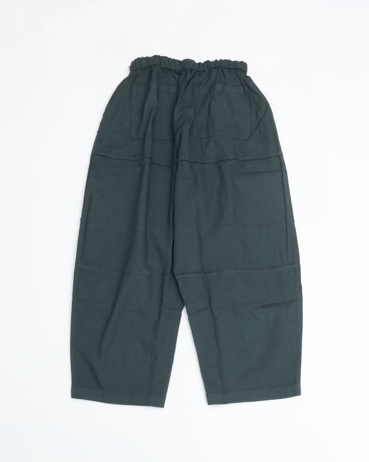 MITTAN Bamboo pants (plant dyed) PT-147DC Indigo *Golden *Sumi