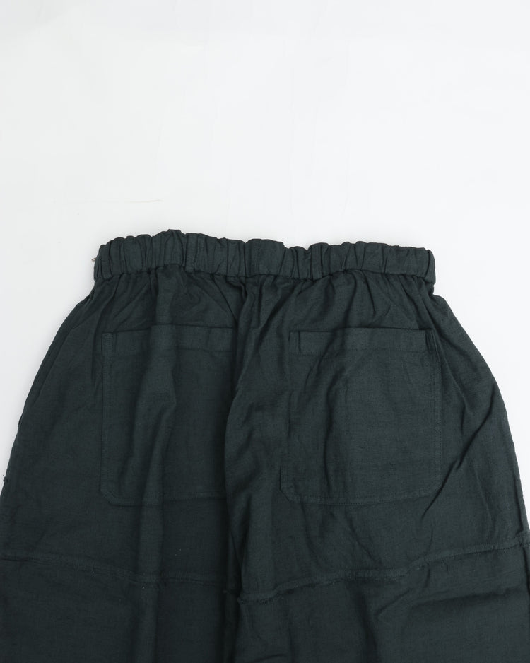 MITTAN Bamboo pants (plant dyed) PT-147DC Indigo *Golden *Sumi