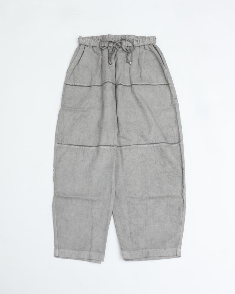 MITTAN Bamboo Pants (Bengara Dye) PT-147B Pine Soot