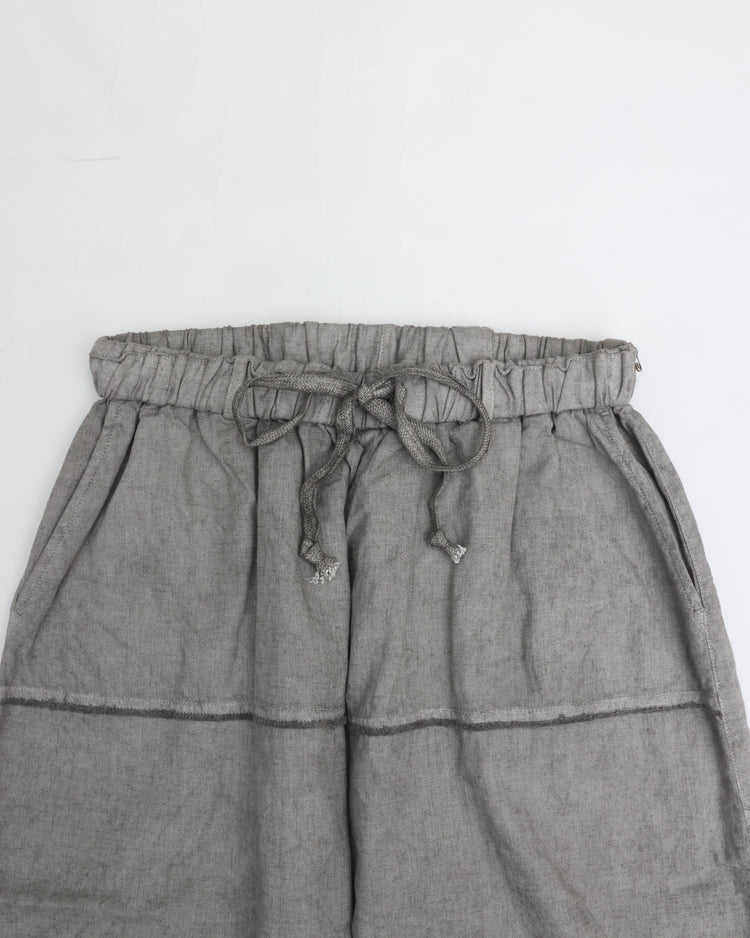 MITTAN Bamboo Pants (Bengara Dye) PT-147B Pine Soot