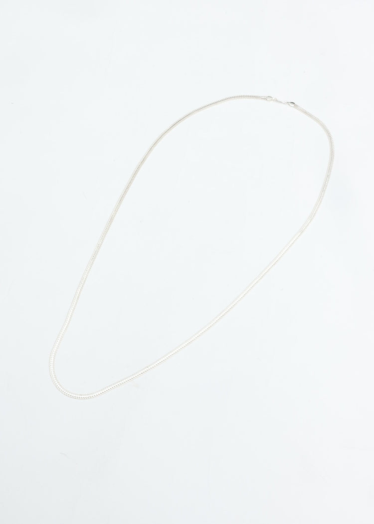 roundabout   Silver Snake Necklace RA-AC10