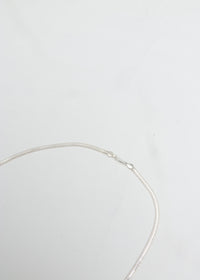 roundabout   Silver Snake Necklace RA-AC10