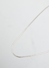 roundabout   Silver Snake Necklace RA-AC10