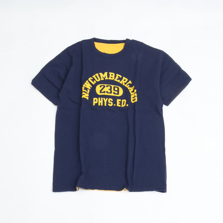 Champion USN リバーシブルTシャツ TRUE TO ARCHIVES C3-D330 NAVY