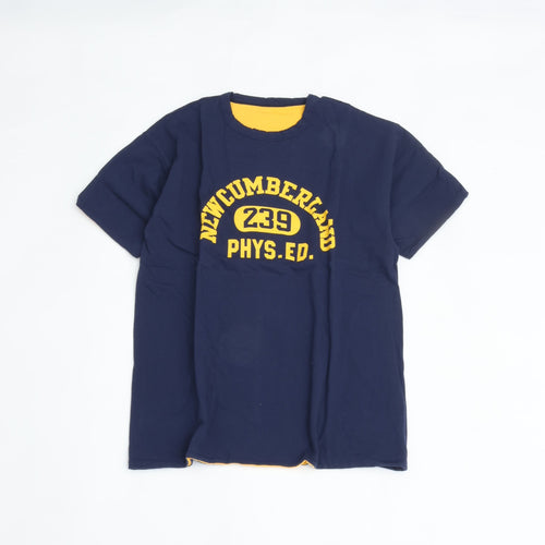Champion USN Reversible T-Shirt TRUE TO ARCHIVES C3-D330 NAVY