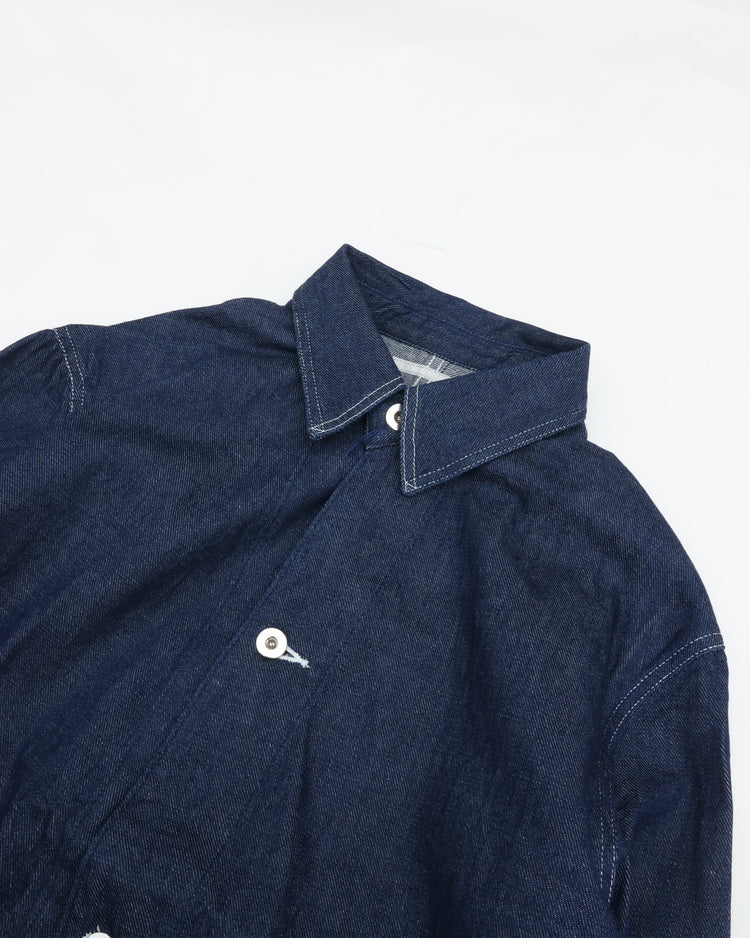 HATSKI  Denim Coverall01 -Indigo -25004