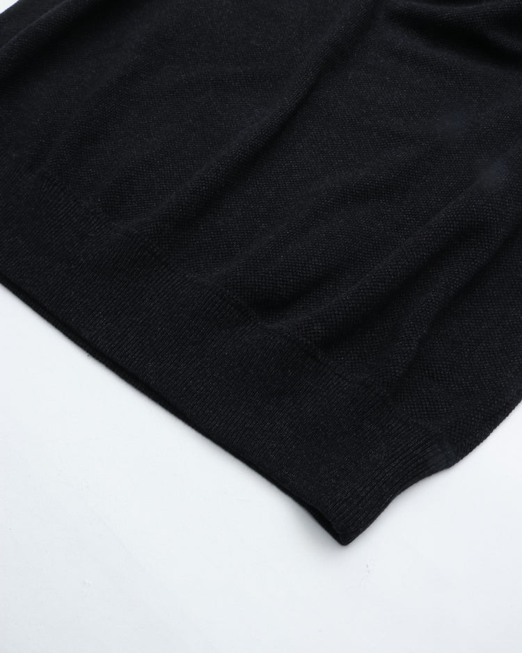 crepuscule  Co/Ra Moss Stitch Skipper BLACK