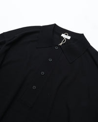 crepuscule S/S Polo BLACK