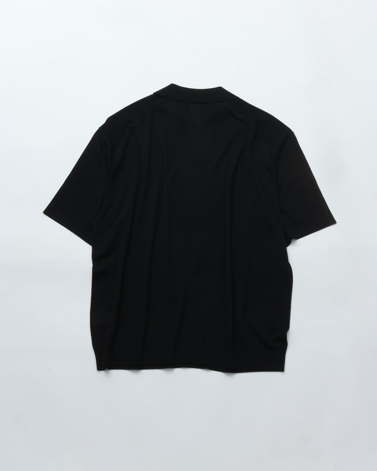 crepuscule S/S Polo BLACK