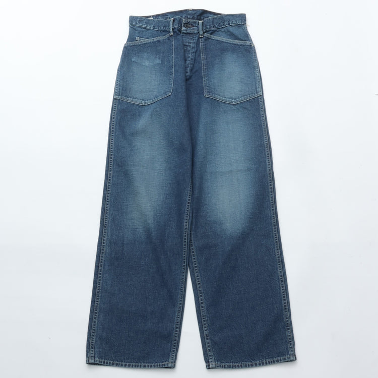 A VONTADE  Mil. Denim Trousers -Vintage Washed-