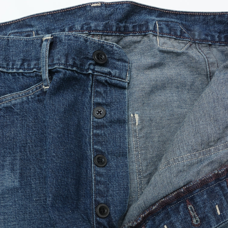 A VONTADE  Mil. Denim Trousers -Vintage Washed-