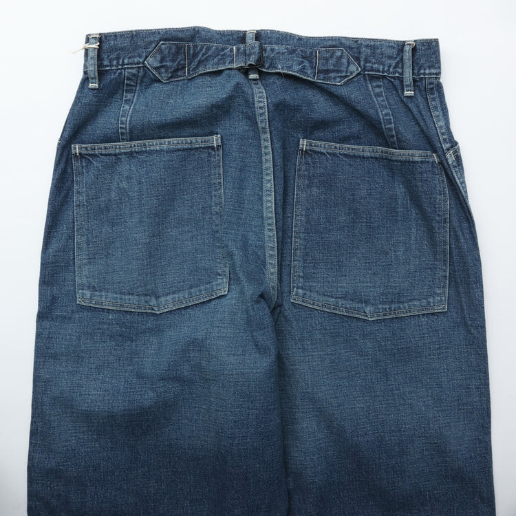 A VONTADE  Mil. Denim Trousers -Vintage Washed-