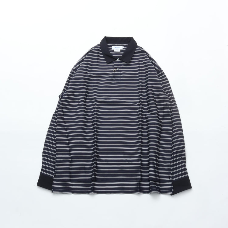 Riprap  POLO SHAPED SH L/S (COTTON POPLIN STRIPE)