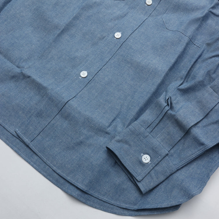 Riprap  FLAP POCKET SHIRT (6oz SELVEDGE CHAMBRAY)