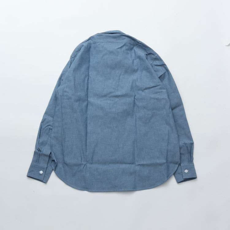 Riprap  FLAP POCKET SHIRT (6oz SELVEDGE CHAMBRAY)