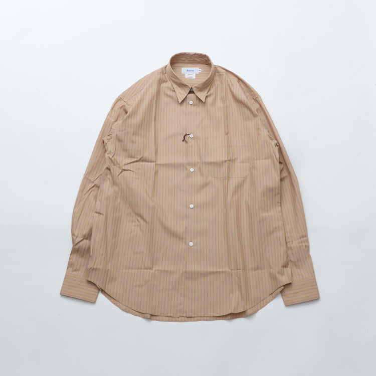 Riprap  FF REGULAR COLLAR SHIRT (COTTON POPLIN STRIPE)