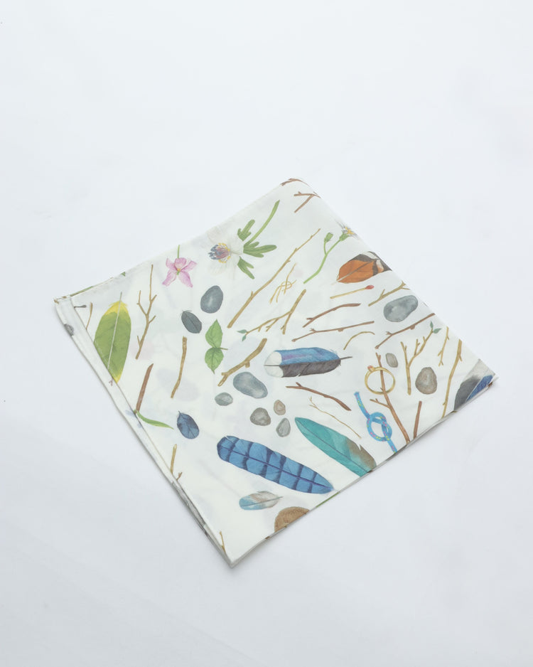 ASEEDONCLOUD Handkerchief 001061 Bird's Nest