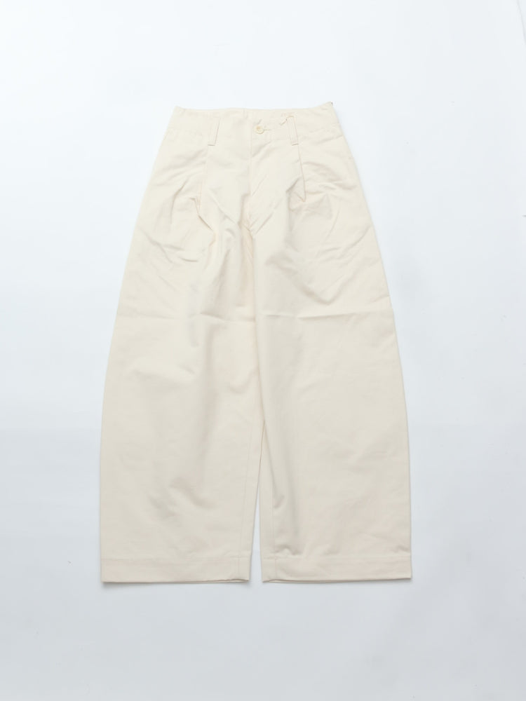 Handwerker HW Wide Trousers 001501 OFF WHITE