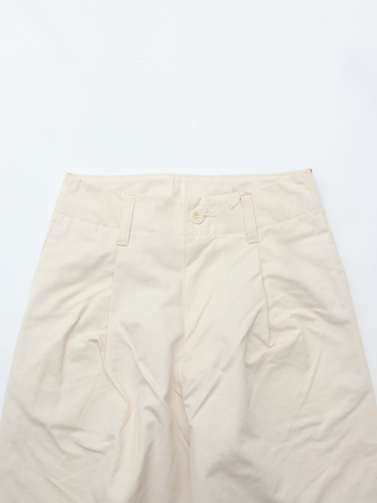 Handwerker HW Wide Trousers 001501 OFF WHITE