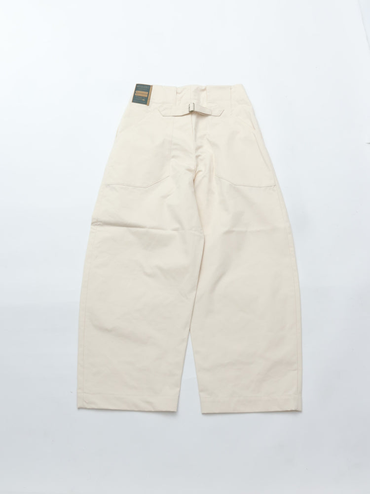Handwerker HW Wide Trousers 001501 OFF WHITE