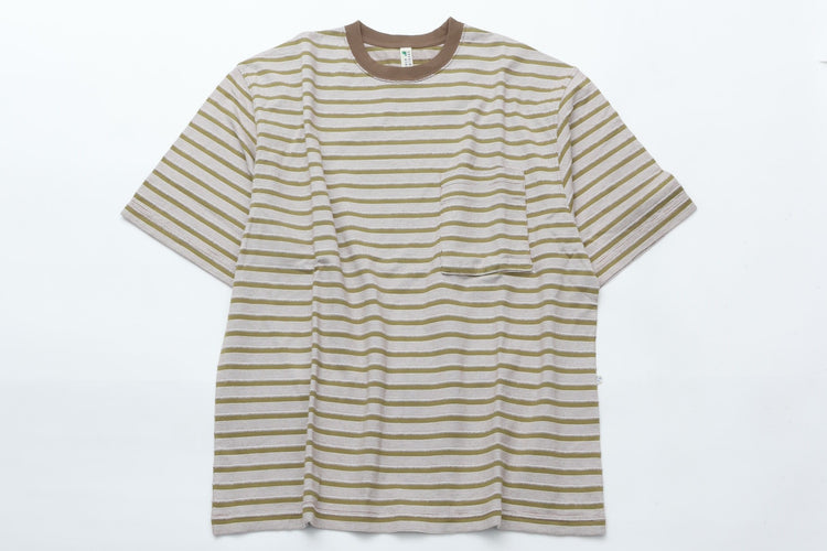 NOROLL UNEVENNESS S/S TEE/GREEN