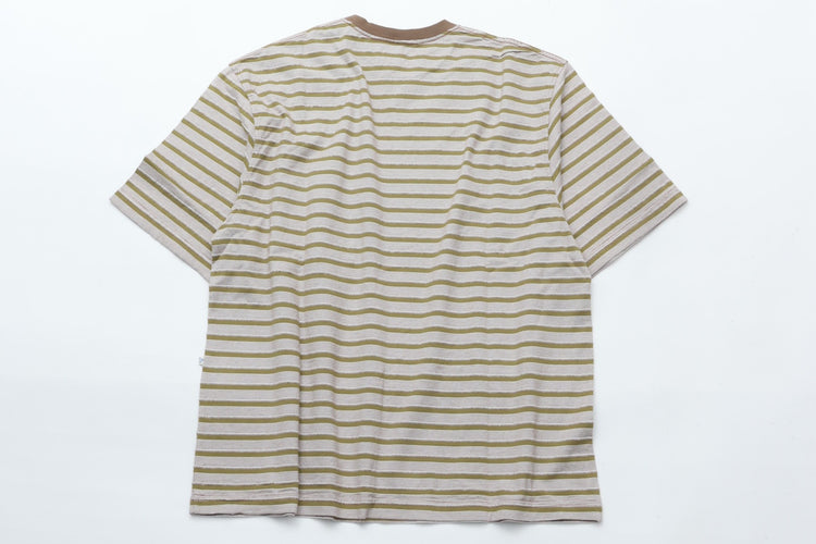 NOROLL UNEVENNESS S/S TEE/GREEN