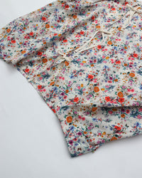 MEYAME BLOUSE JACKET (FLOWER) WHITE