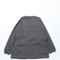 HAVERSACK / Heavy Dry Jersey Raglan Long T-Shirt CHARCOAL