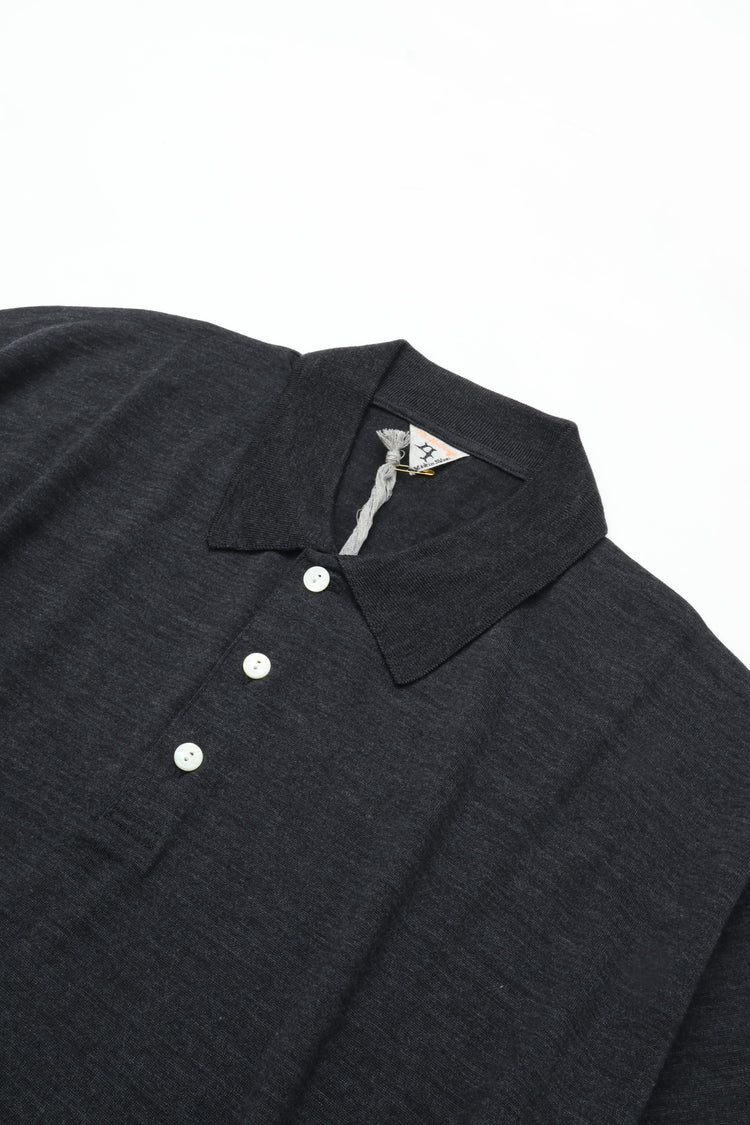 FilMelange WORNUM NEW ZEALAND MERINO WOOL TENJIKU 604 charcoal black