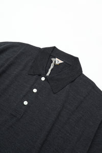 FilMelange  WORNUM / ウォーナムNEW ZEALAND MERINO WOOL TENJIKU 604 charcoal black