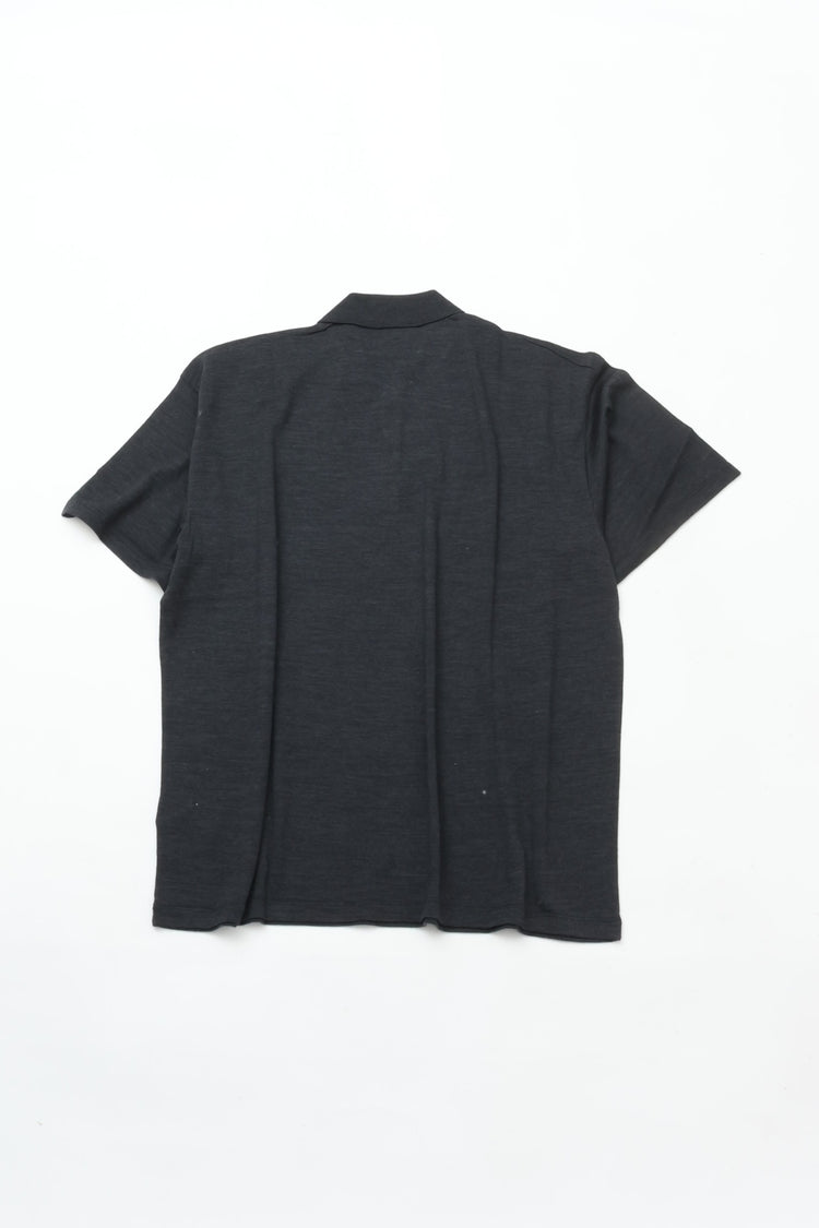 FilMelange  WORNUM / ウォーナムNEW ZEALAND MERINO WOOL TENJIKU 604 charcoal black