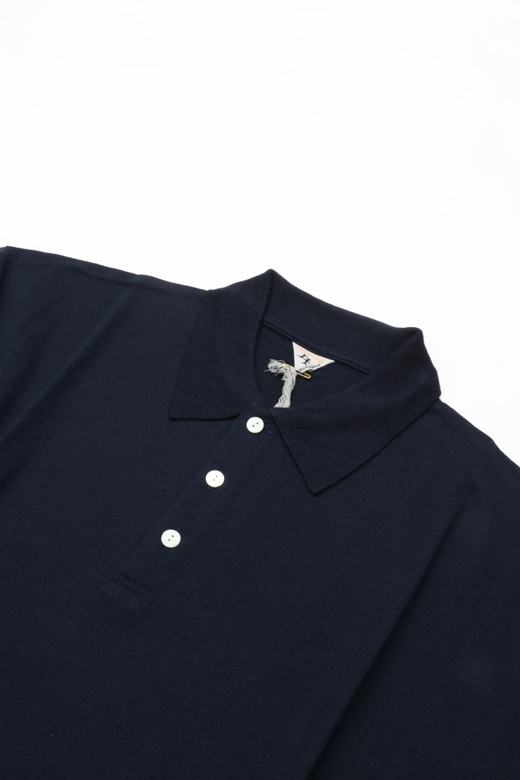 FilMelange  WORNUM / ウォーナムNEW ZEALAND MERINO WOOL TENJIKU 400 navy