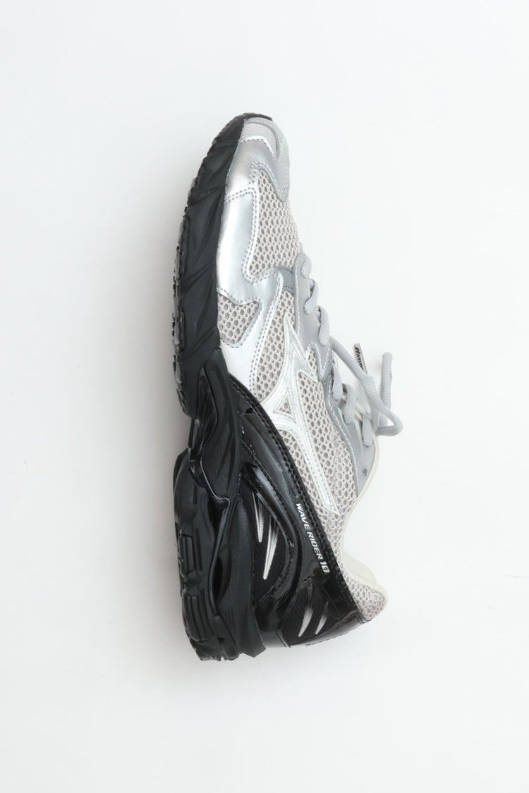 MIZUNO WAVE RIDER 10 HARBOR MIST / SILVER / BLACK