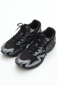 MIZUNO  WAVE RIDER 10 BLACK / BLACK SAND / METALLIC GRAY