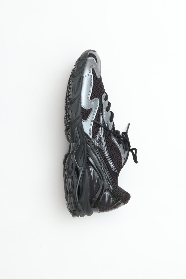 MIZUNO WAVE RIDER 10 BLACK / BLACK SAND / METALLIC GRAY