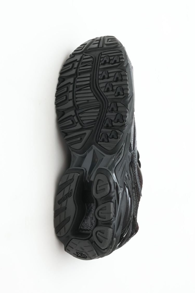 MIZUNO WAVE RIDER 10 BLACK / BLACK SAND / METALLIC GRAY