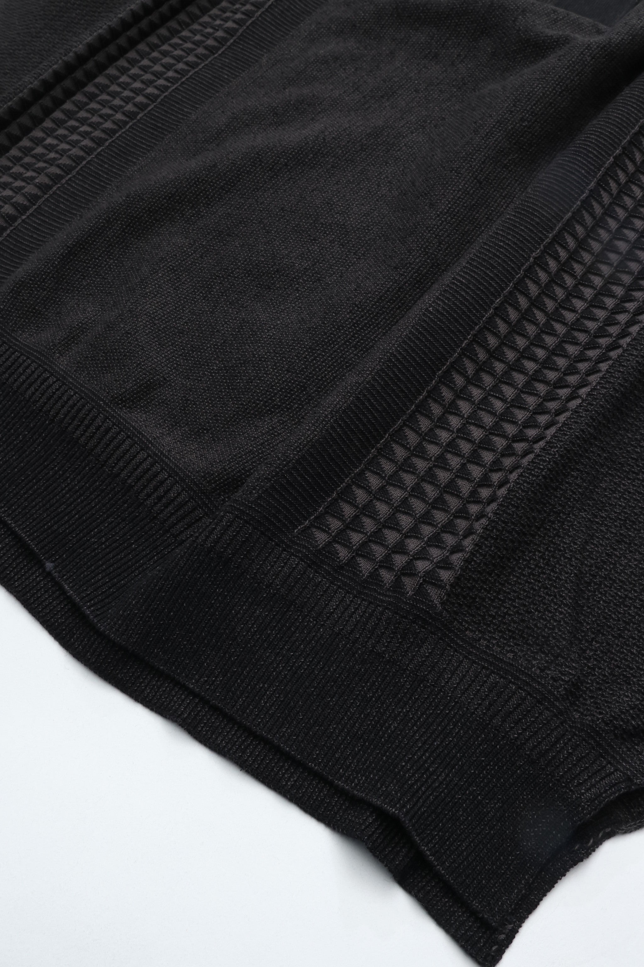 YASHIKI Aotsuyu Knit Polo (YSK-26SS-KN11 BLACK) – CASDAY