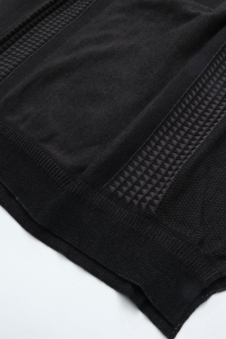 YASHIKI    Aotsuyu Knit Polo（青梅雨）YSK-26SS-KN11 BLACK
