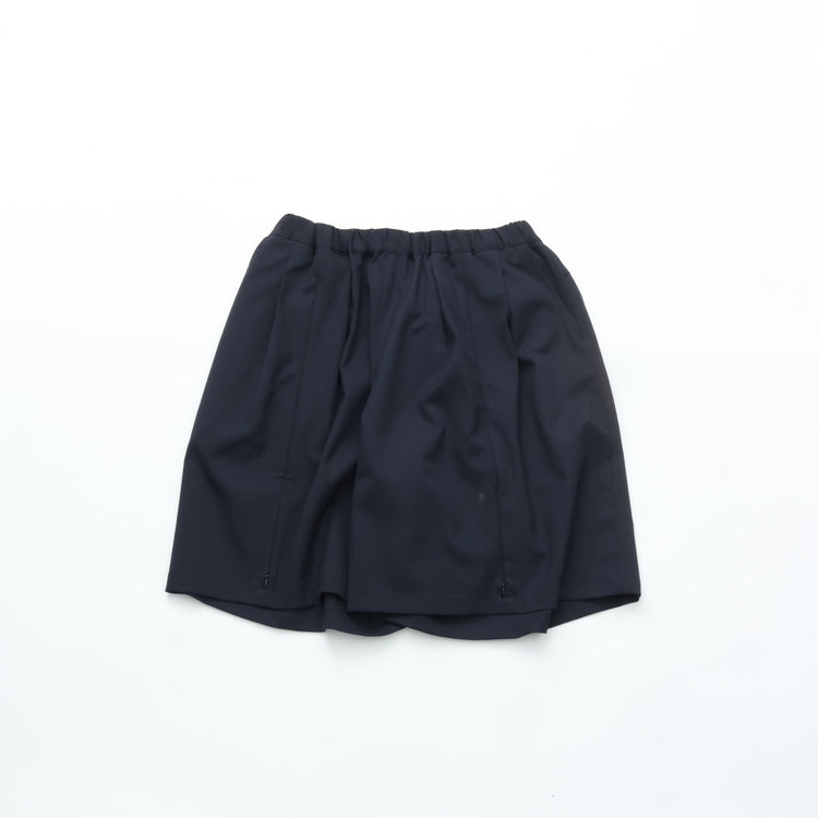 UNTRACE Knee Shorts _263 DARK NAVY / OLIVE