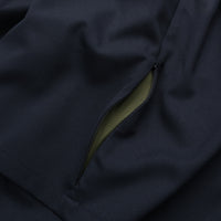 UNTRACE Knee Shorts _263 DARK NAVY / OLIVE