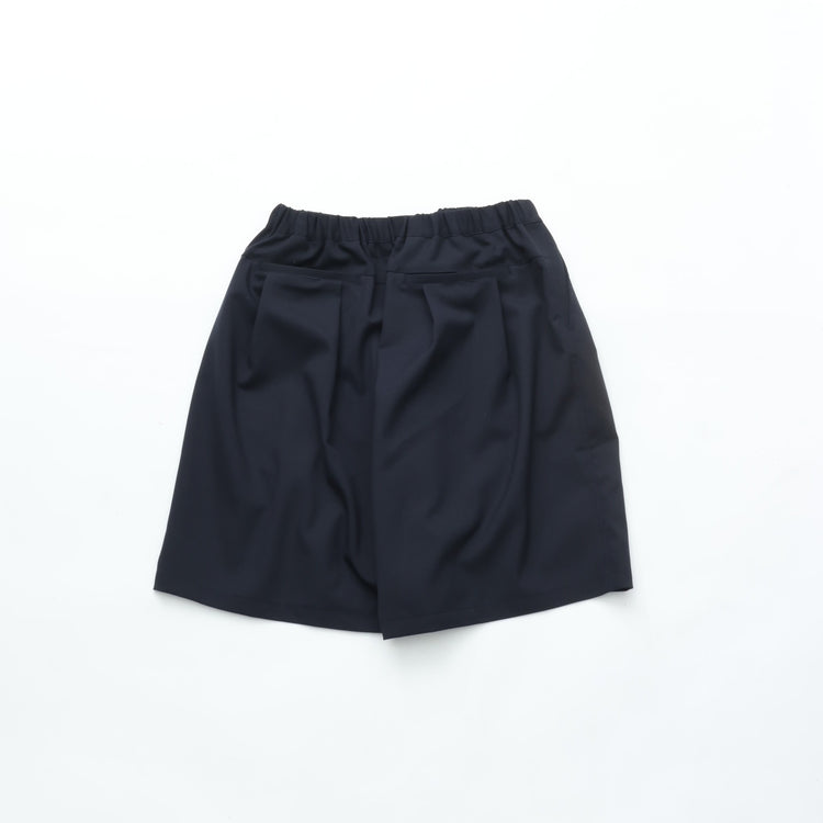 UNTRACE Knee Shorts _263 DARK NAVY / OLIVE