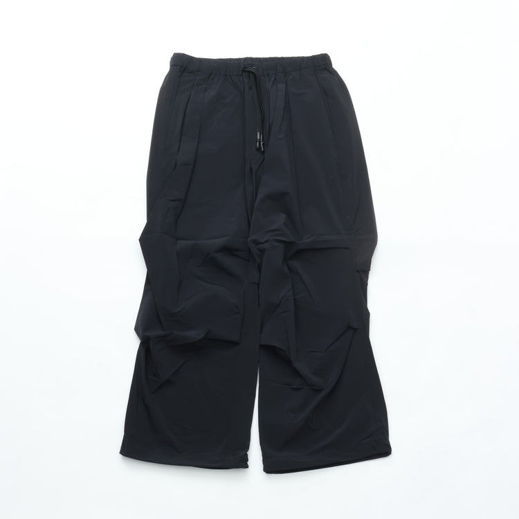 UNTRACE Back Tuck Pants _163 BLACK